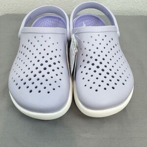 New Crocs InMotion Clog LiteRide Electric Lavender W8 M6 Nurse All Day Comfort